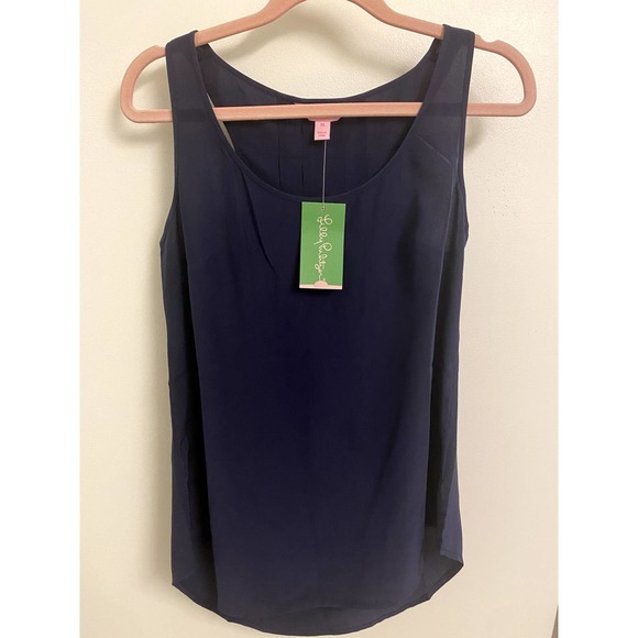 NWT Women's Lilly Pulitzer silk top size XS - Picture 1 of 4